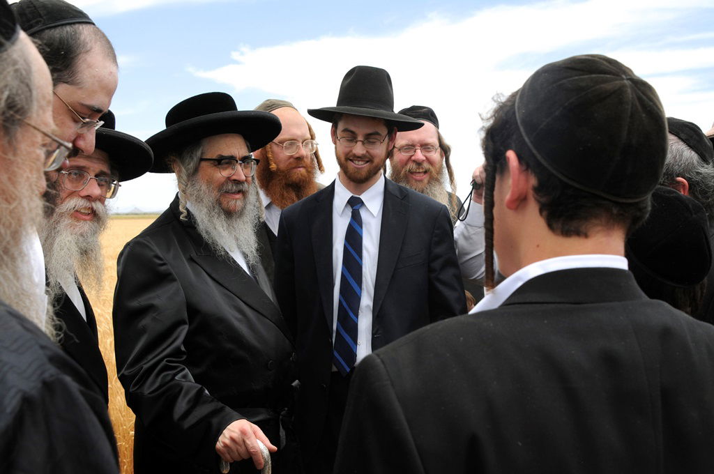 הקציר של הרבי סאטמר: צפו בגלרית ענק מאריזונה