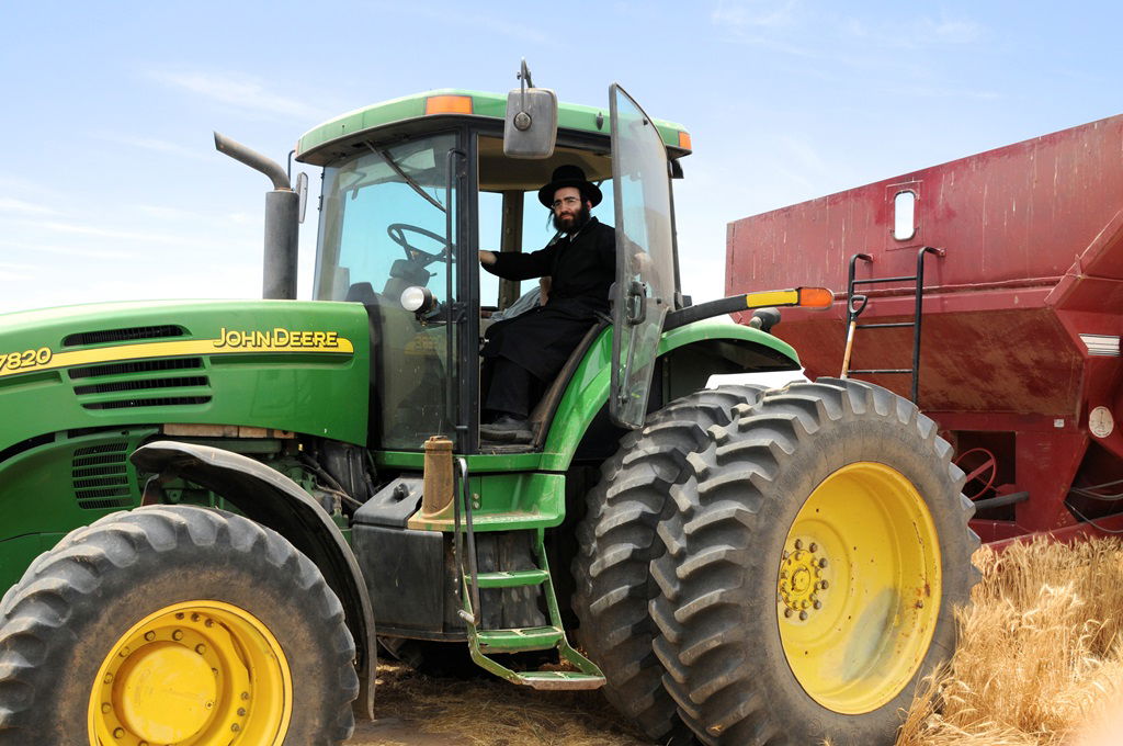 הקציר של הרבי סאטמר: צפו בגלרית ענק מאריזונה