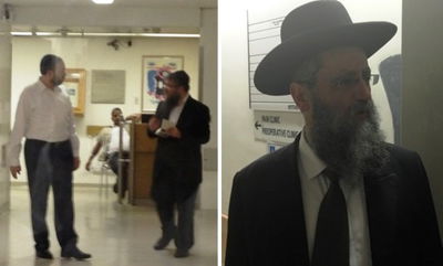 כולנו זקוקים למנוחה. ח"כ אטיאס והגר"ד יוסף בחדר הניתוח בהדסה