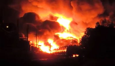 רכבת קנדית ירדה מהפסים והתפוצצה: חשש לחיי עשרות בני אדם