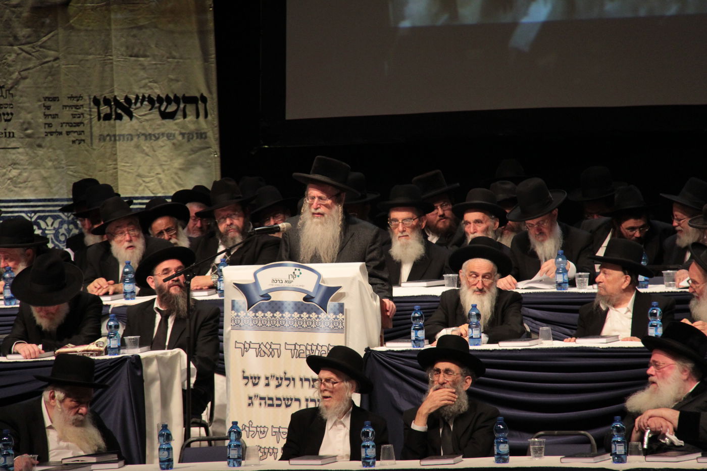 שנה לרב אלישיב בבנייני האומה • גלריה שניה