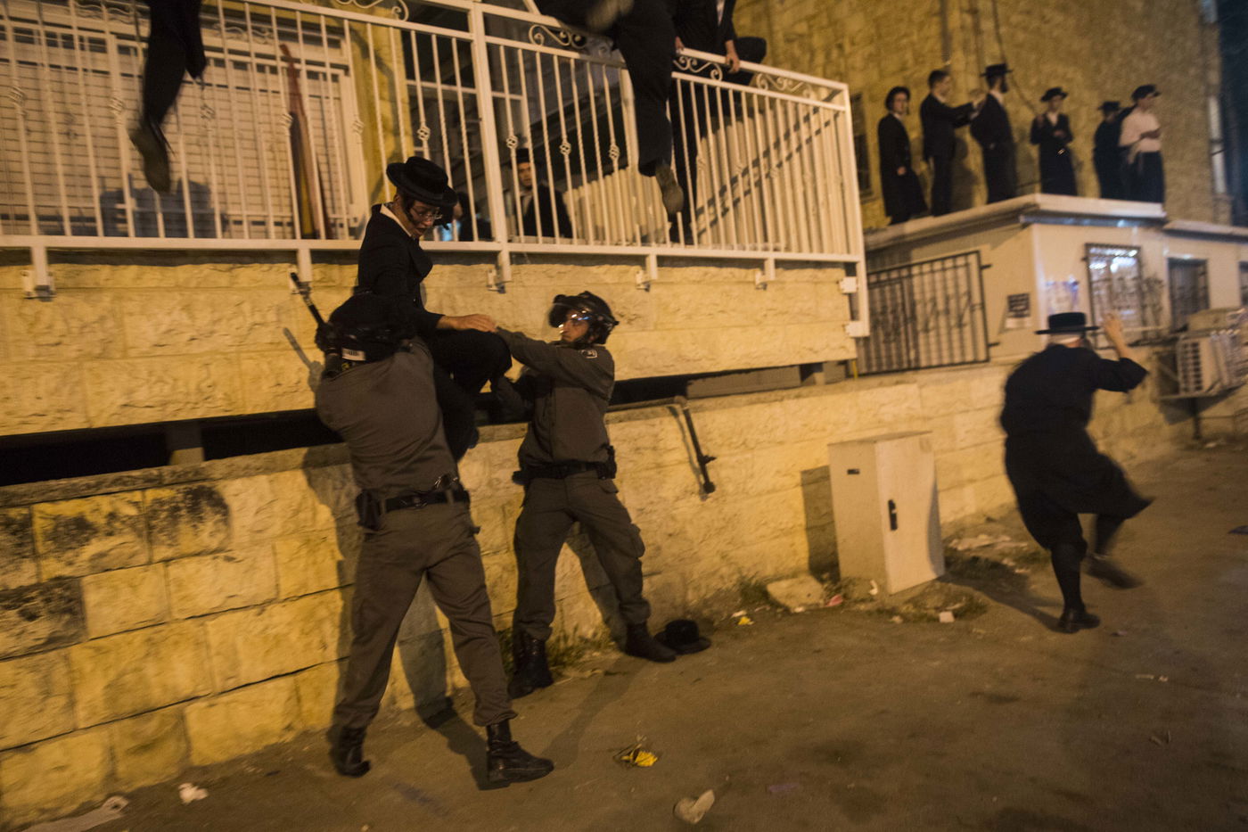 הפגנה נגד גזירת הגיוס