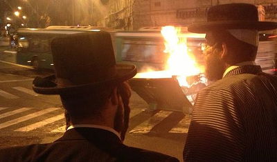 עשרות הפגינו נגד גזירת הגיוס: כיכר השבת נחסמה