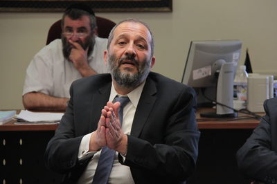 אריה דרעי על חוק הגיוס: "זו מלחמת תרבות"