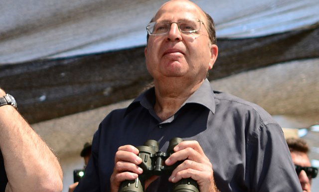 שר הביטחון משה (בוגי) יעלון