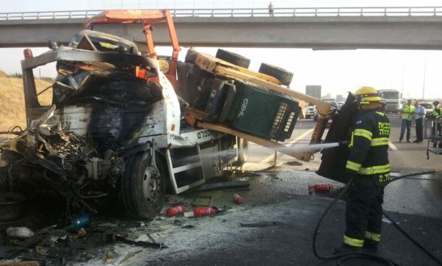 זירת התאונה, הבוקר