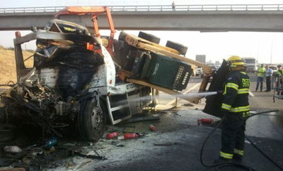 זירת התאונה, הבוקר