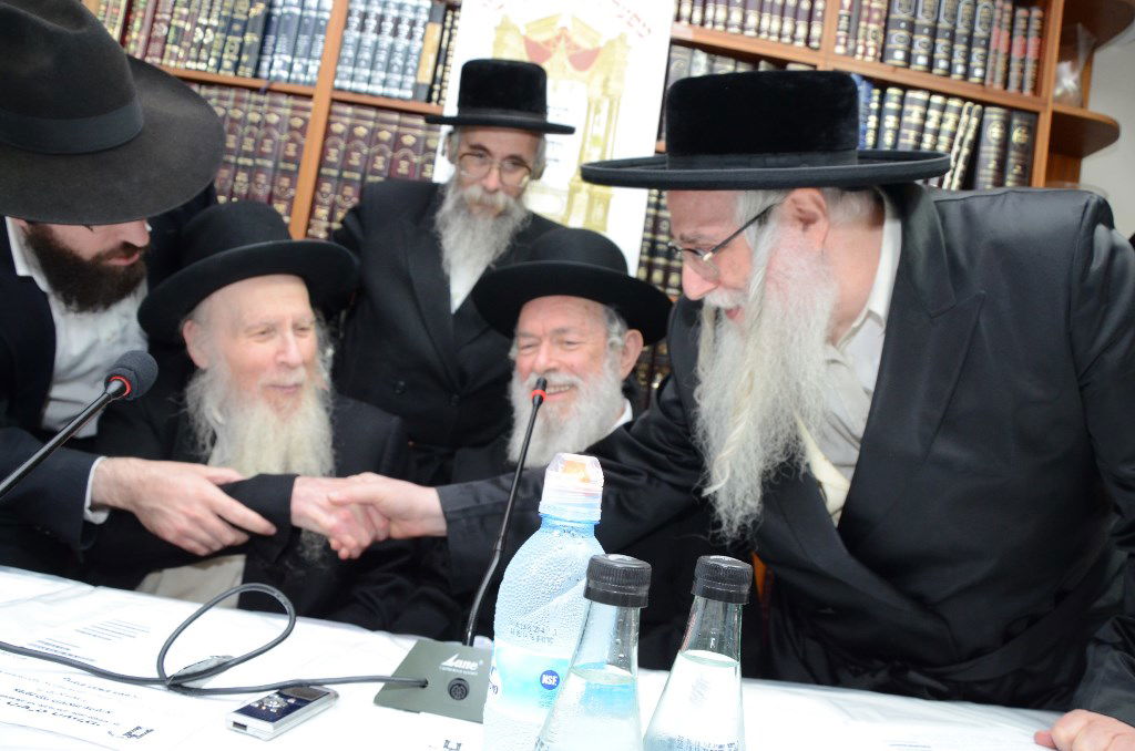 גדולי ישראל בכינוס ה-30 של 'מפעל הש"ס' • גלריה