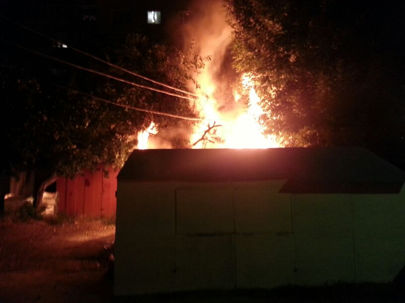 אומן: שריפה ליד ציונו של רבי נחמן מברסלב