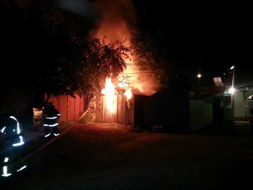 אומן: שריפה ליד ציונו של רבי נחמן מברסלב