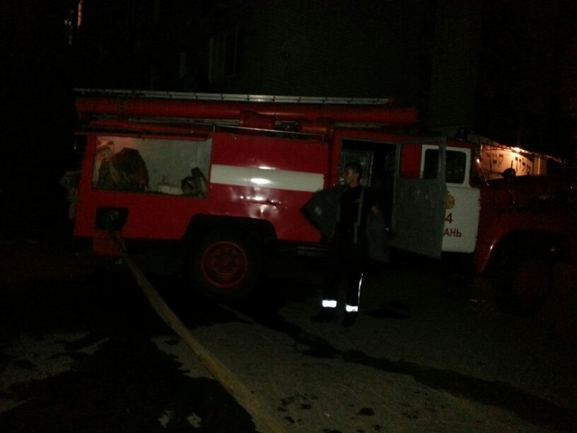 אומן: שריפה ליד ציונו של רבי נחמן מברסלב