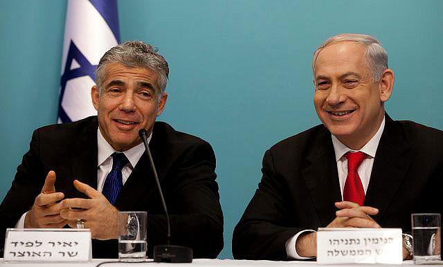 נתניהו ולפיד