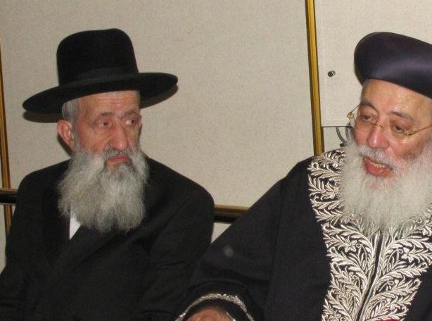 הרב בן ציון מוצפי והגר"ש עמאר