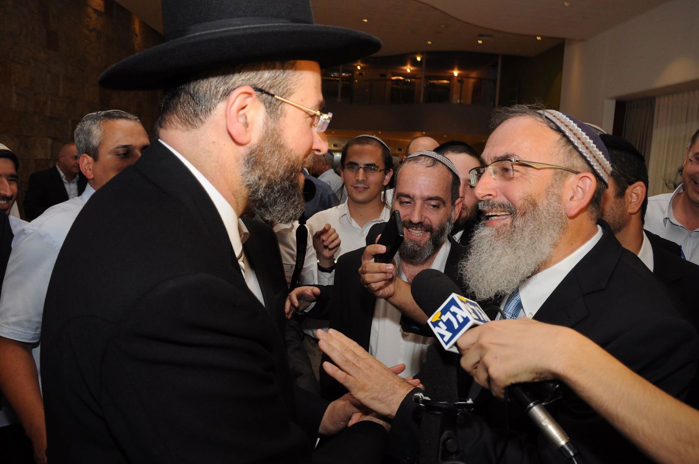 הרב דוד לאו עם הרב דוד סתיו