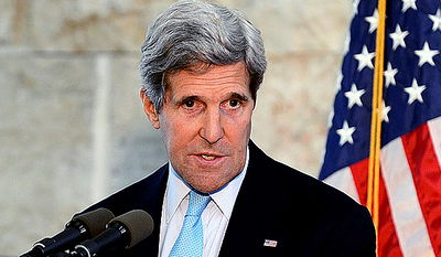 ג'ון קרי, שיבח את אבו מאזן ונתניהו