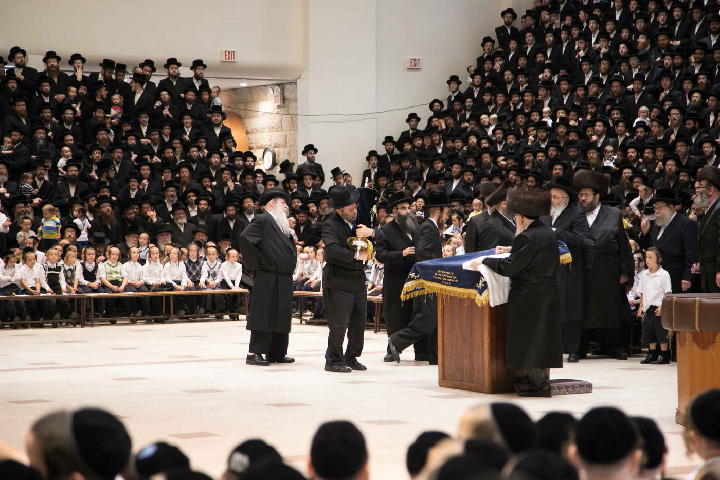 סקווירא: מעמד הכנסת ספר תורה • גלריה