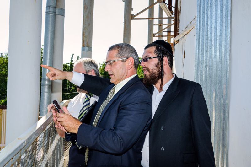 שגריר ישראל באוקראינה ביקר באומן