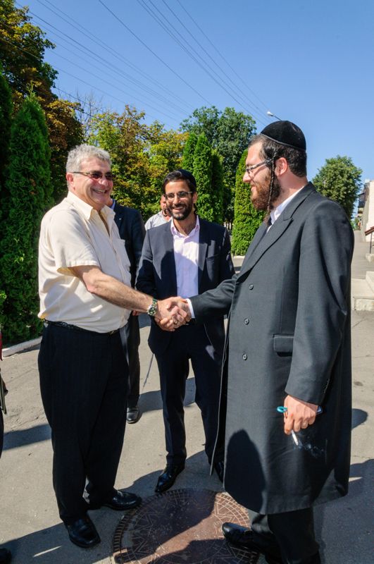 שגריר ישראל באוקראינה ביקר באומן