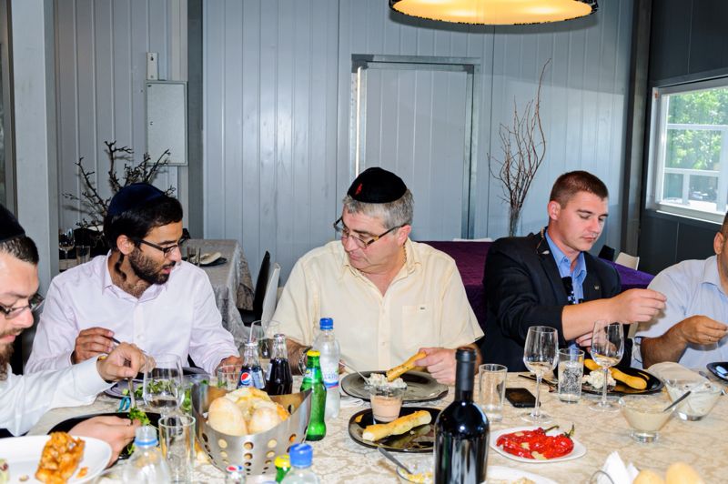 שגריר ישראל באוקראינה ביקר באומן