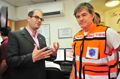 ד"ר מחמט אוז בביקור במטה 'איחוד'