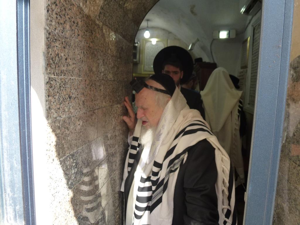 צפו בגלריה: הגר"ש אויערבך במירון