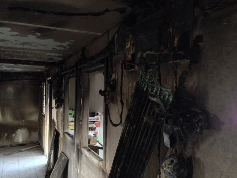 ספרי התורה שהוצתו הובאו לקבורה: "אנחנו מזועזעים"