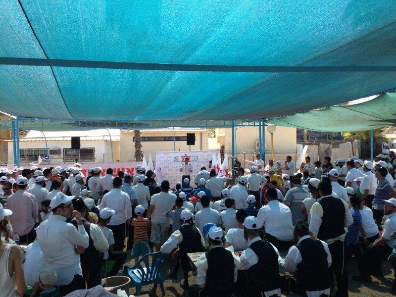 מתנדבי ארגוני ההצלה המסונפים למד"א ביום גיבוש משפחתי