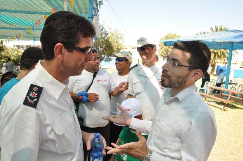 מתנדבי ארגוני ההצלה המסונפים למד"א ביום גיבוש משפחתי