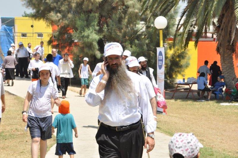 מתנדבי ארגוני ההצלה המסונפים למד"א ביום גיבוש משפחתי