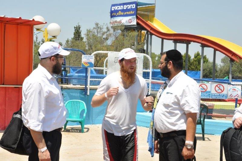 מתנדבי ארגוני ההצלה המסונפים למד"א ביום גיבוש משפחתי