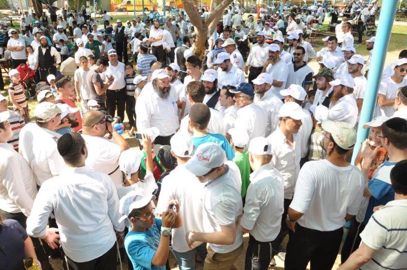 מתנדבי ארגוני ההצלה המסונפים למד"א ביום גיבוש משפחתי