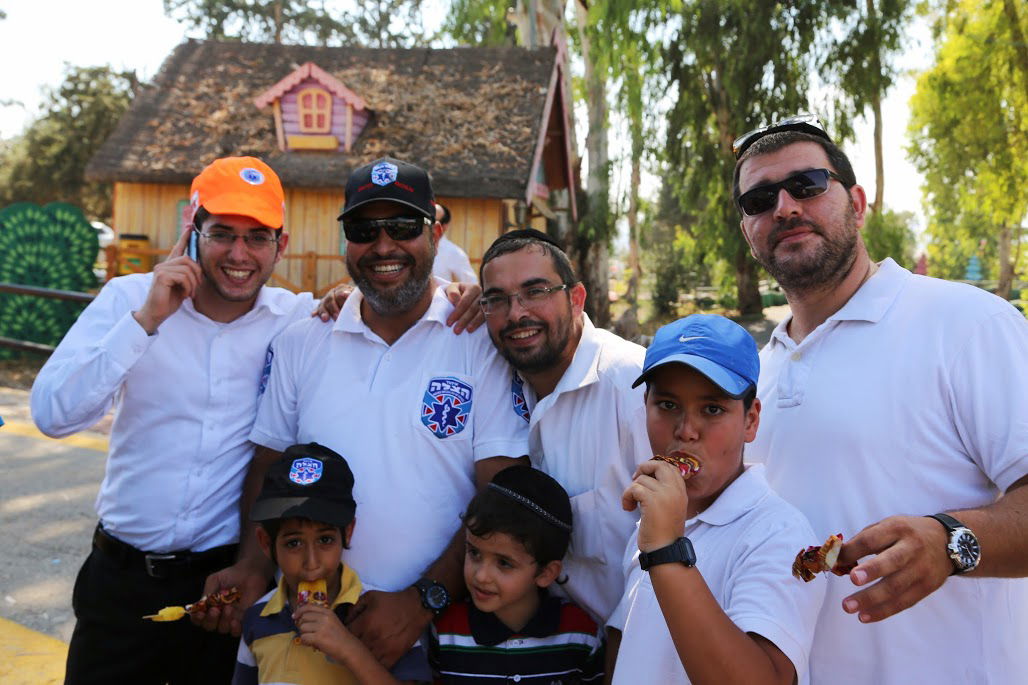 צפו בגלריה: מתנדבי 'איחוד הצלה' נופשים