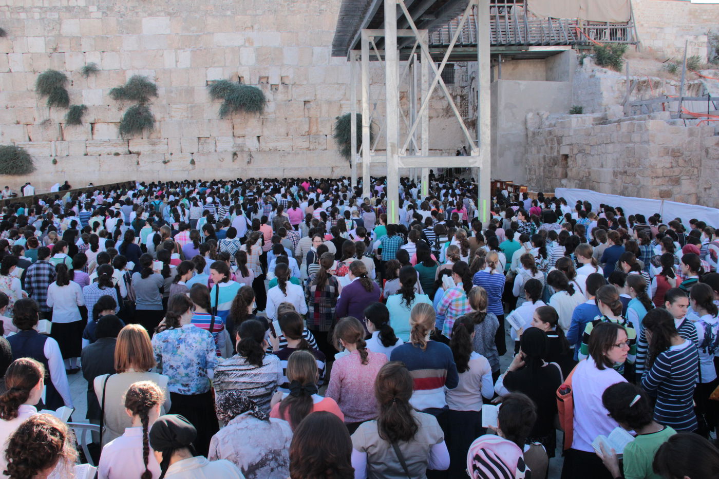 ניצחון חרדי בכותל המערבי • גלריה