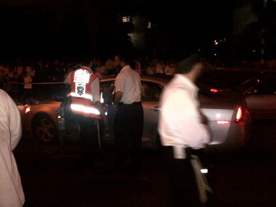 זירת התאונה הקשה