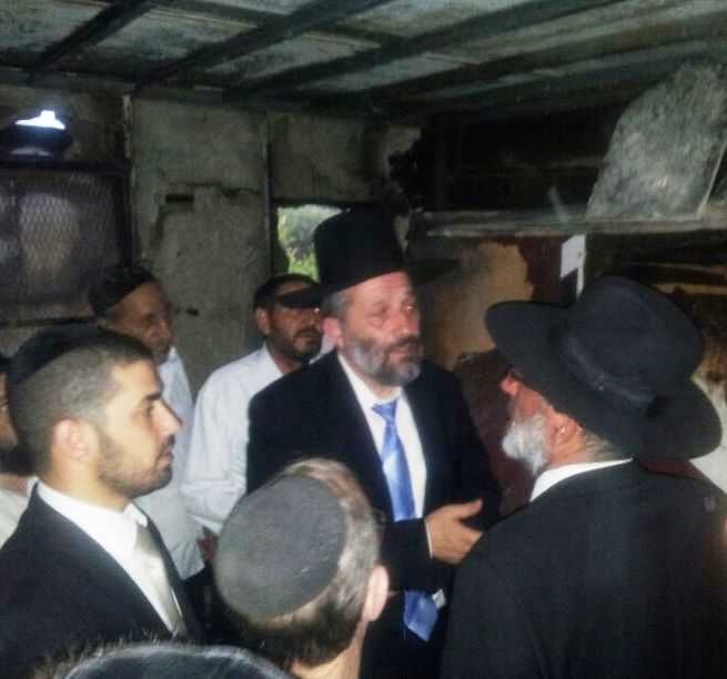 הזדעזע. אריה דרעי