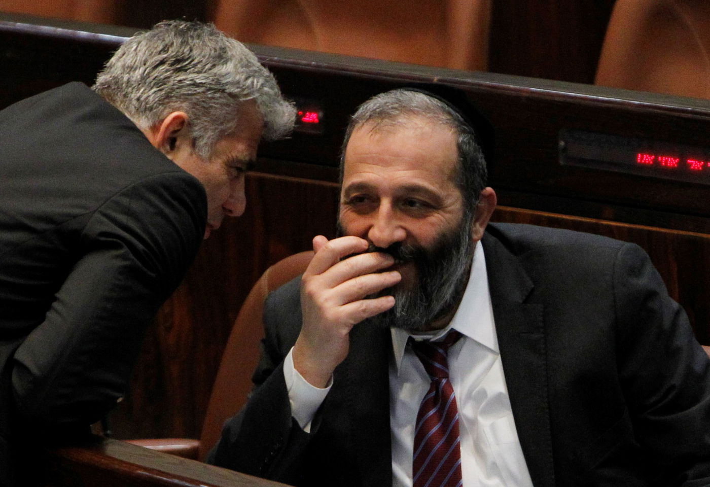 הוא החליט שהוא לא רוצה לדבר איתי". דרעי ולפיד