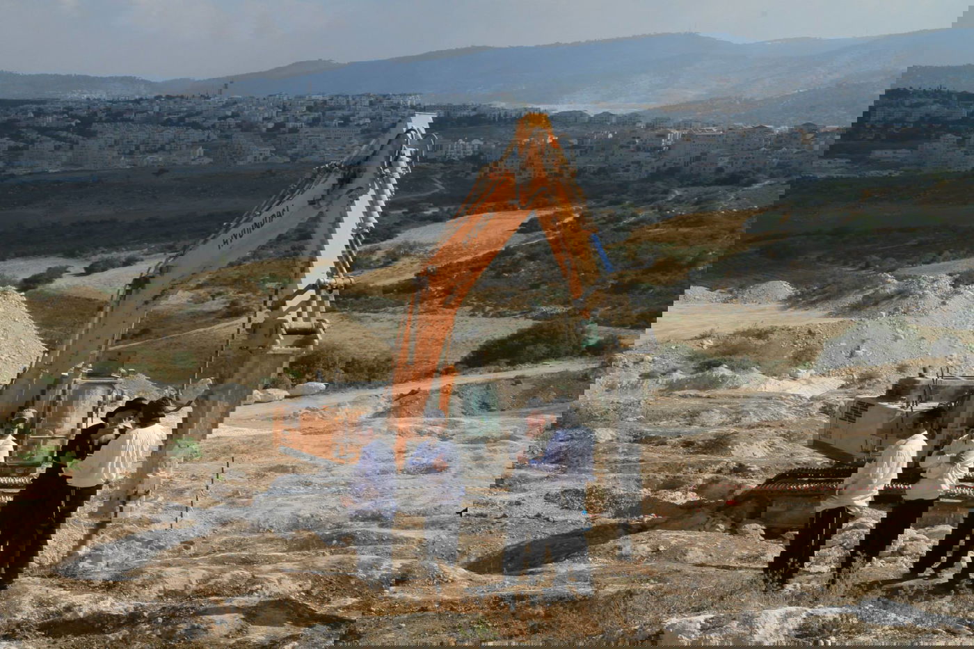 מאבק הבניה בבית שמש: 100 מפגינים, 19 עצורים