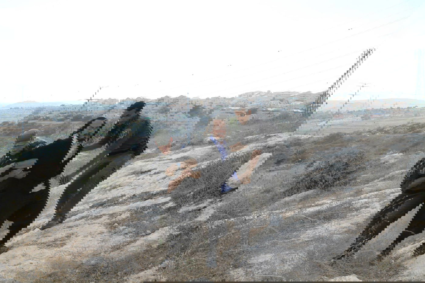 מאבק הבניה בבית שמש: 100 מפגינים, 19 עצורים