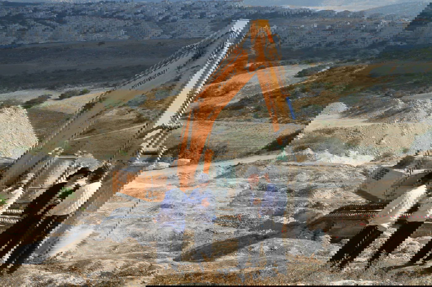 הקבלן במתחם הסערה בבית שמש: "הכל שקר וכזב, הכל פרוטקשן"