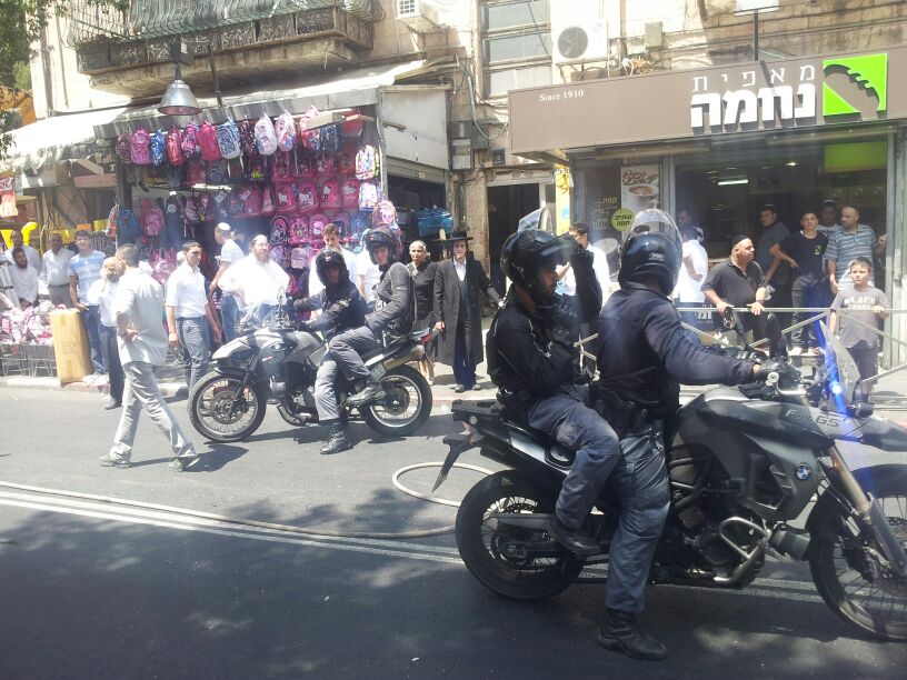 בעקבות העבודות בבית שמש: שריפת פחים בירושלים