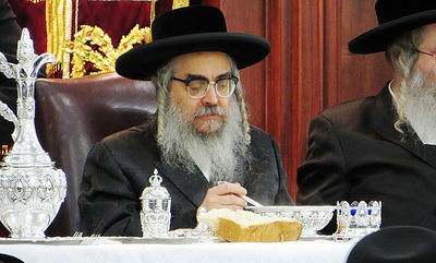 האדמו"ר מסאטמר בטיש היארצייט