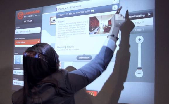 הקיר והשולחן שלכם הופכים למסך מגע