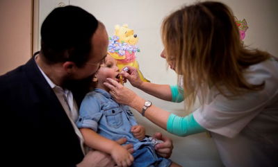 כך מחסלים את הפוליו • תמונות מחיסוני הילדים