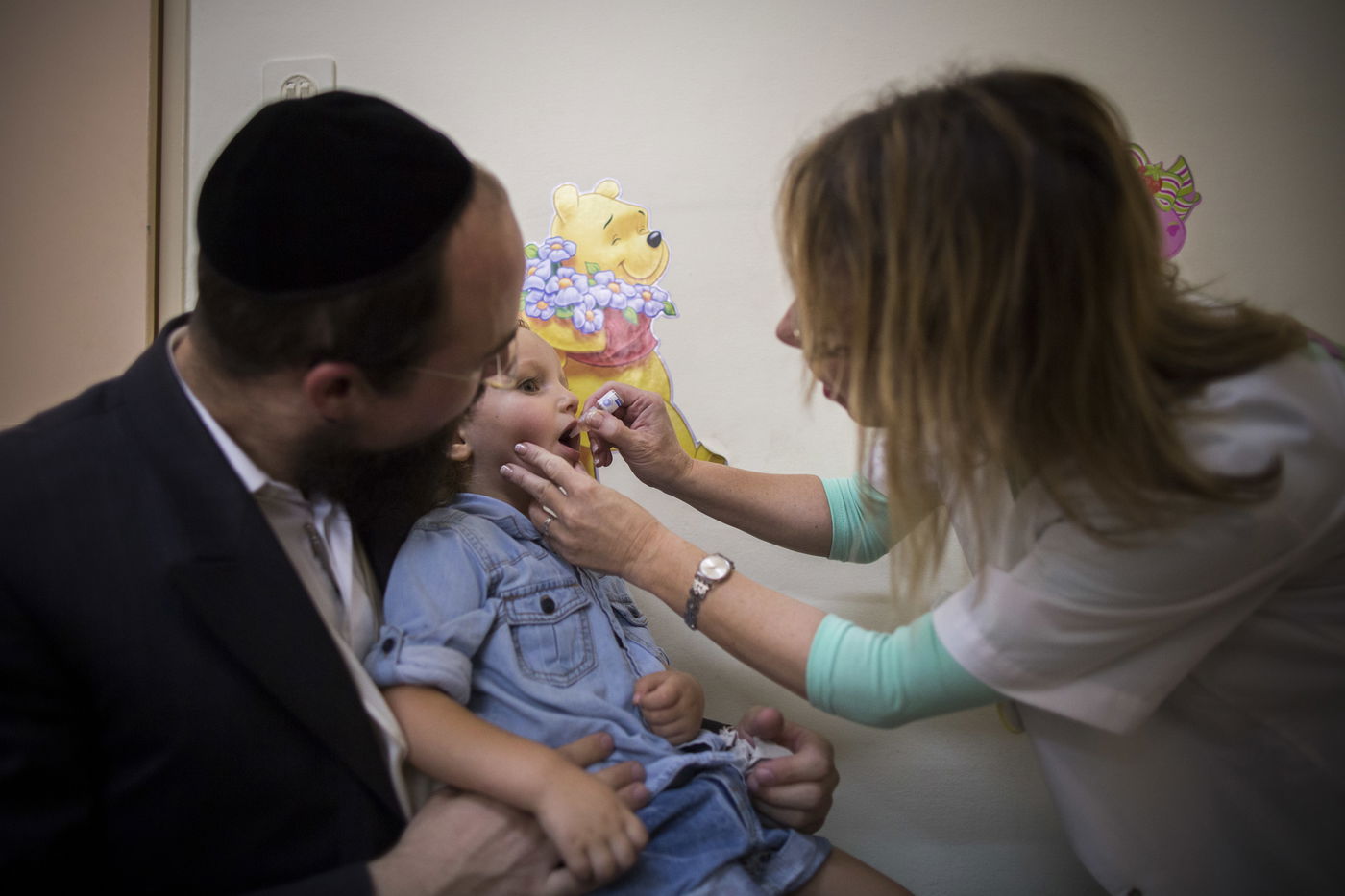 כך מחסלים את הפוליו • תמונות מחיסוני הילדים