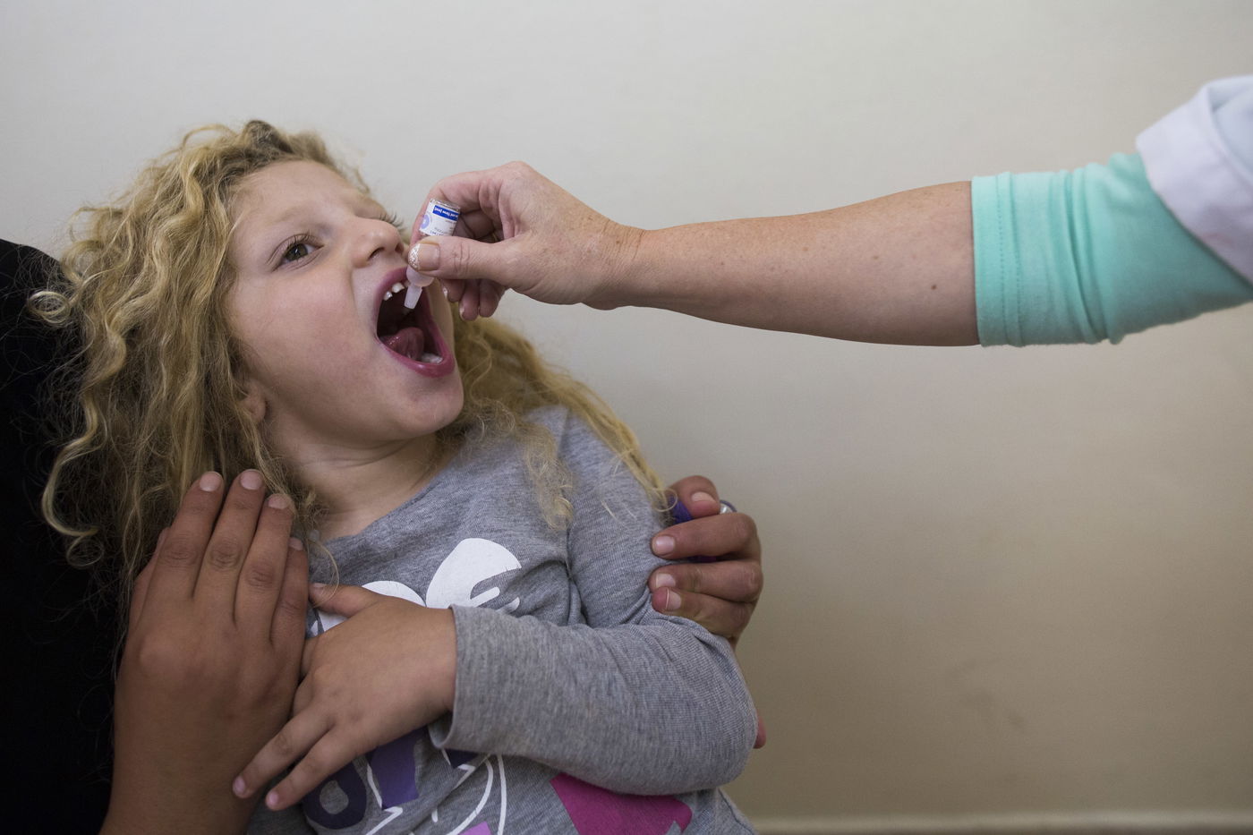 כך מחסלים את הפוליו • תמונות מחיסוני הילדים