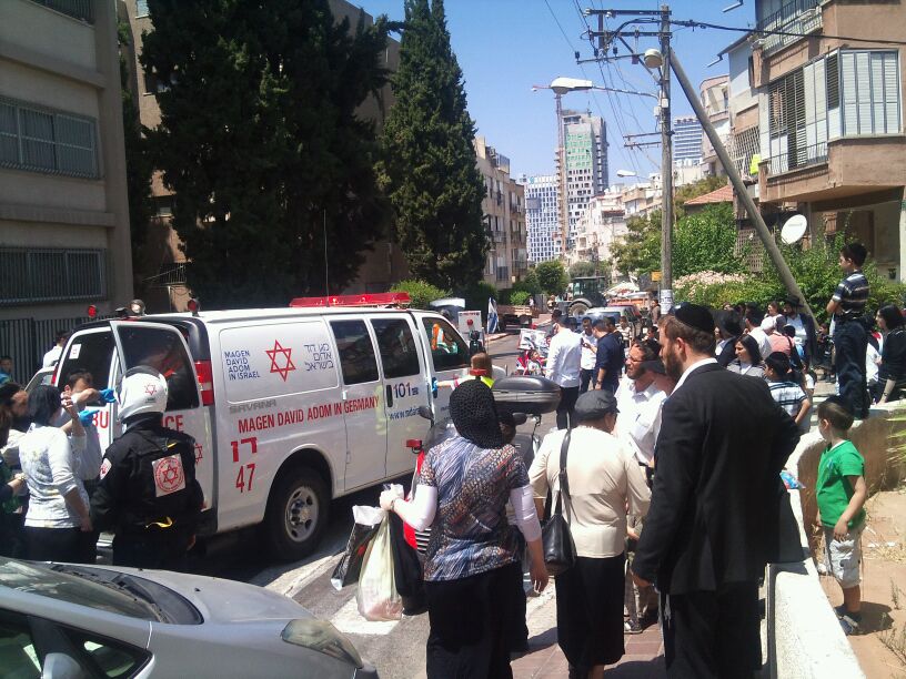 בני ברק: ילד כבן 6 נפצע קשה בתאונה