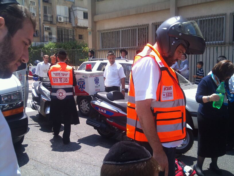 בני ברק: ילד כבן 6 נפצע קשה בתאונה