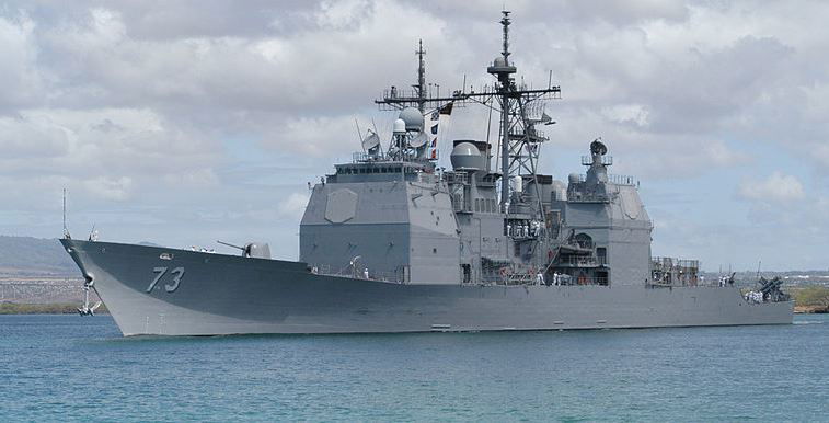 משחתת אמריקאית, בדרך לתקיפה בסוריה?