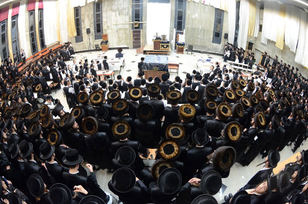 א' דסליחות בחצרות הקודש בבני-ברק • גלריה
