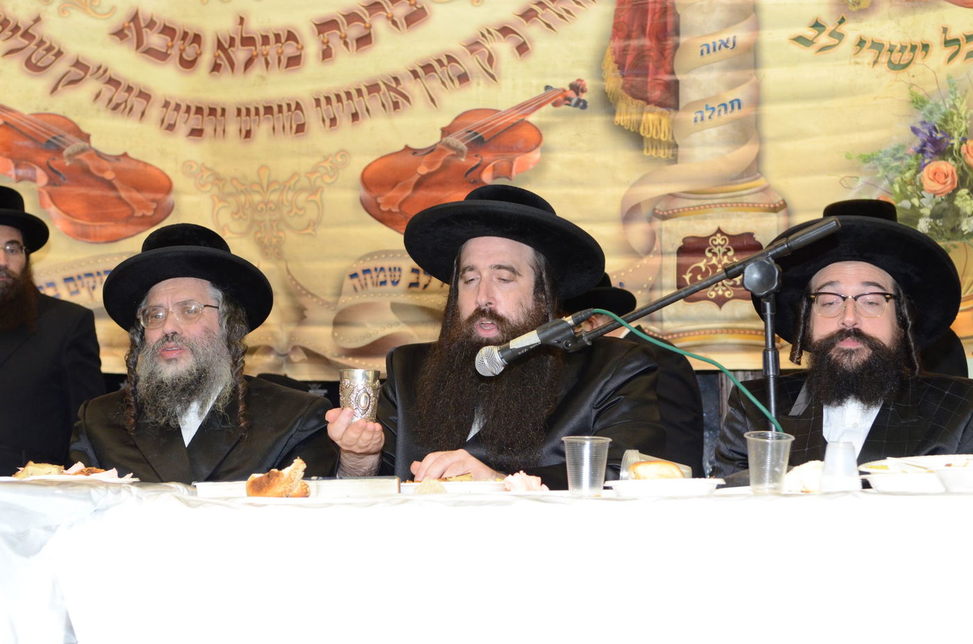 אירוסי נכד האדמו"ר מצאנז עם נכדת בעל ה"שפע חיים" זי"ע • גלריה